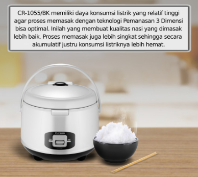 CUCKOO RICE COOKER CR1055BK | 6 - Login Megastore